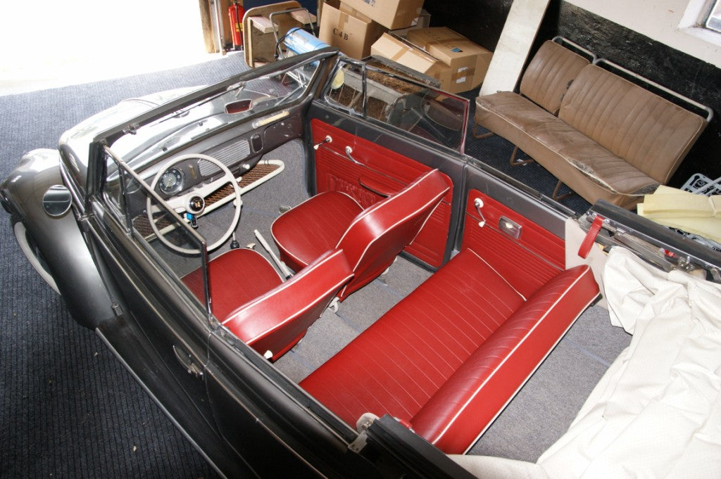 1957 cabriolet, eigenaar Maurice.