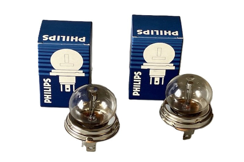 Koplamp pit duplo 12 volt 45-55 watt, paar.