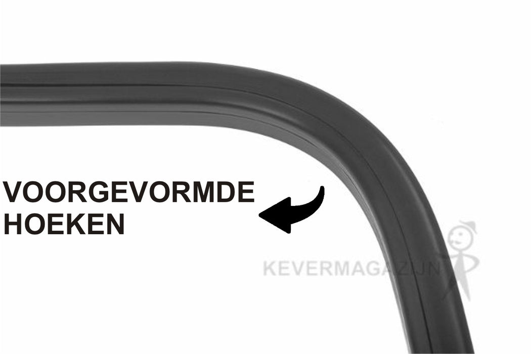 Zijraamrubber rechts, 1e kwaliteit.