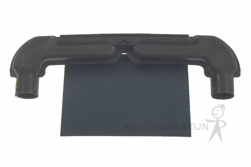 Dashboard verwarmings doorvoer, midden.