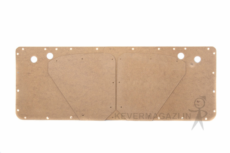 Deurpanelen board, 4 stuks.