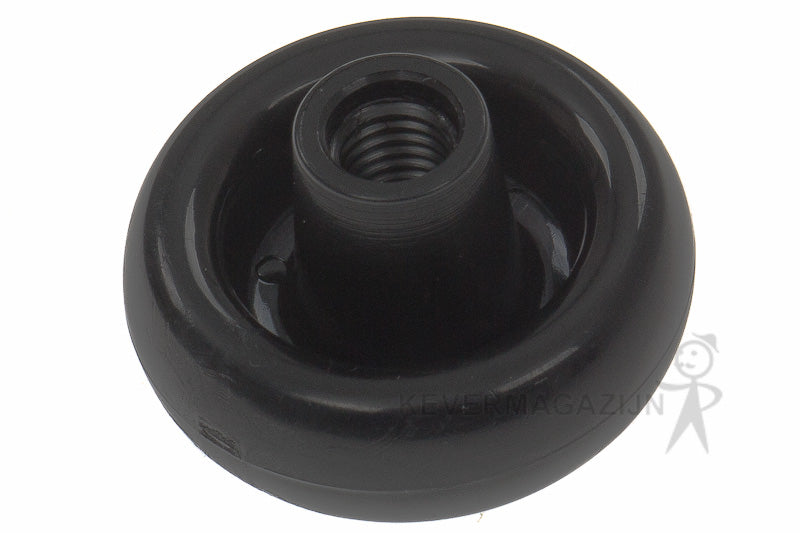 Versnellingspook knop met schakelschema, zwart