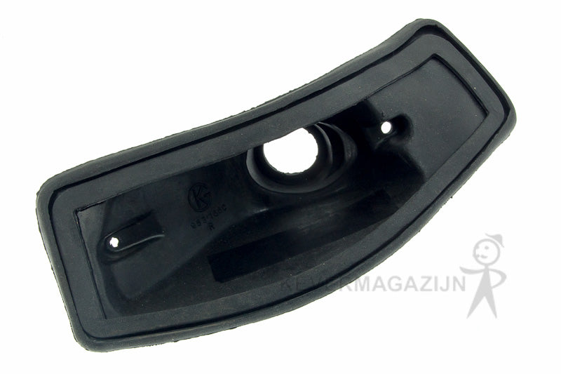 Knipperlichtrubber, rechts.