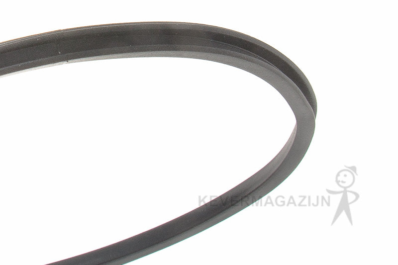 Rubber tussen koplampglas en reflector, paar.