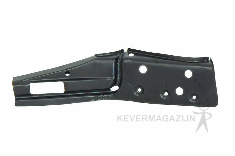 Kokerbalk versteviging voorzijde, links.