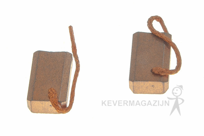 Wisselstroom dynamo koolborstel, paar.