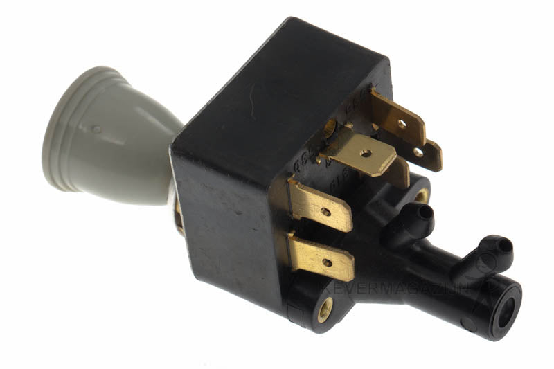 Ruitenwisser schakelaar op dashboard met 2 standen met sproeier drukknop.